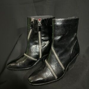 Naked Feet zipper trim boots